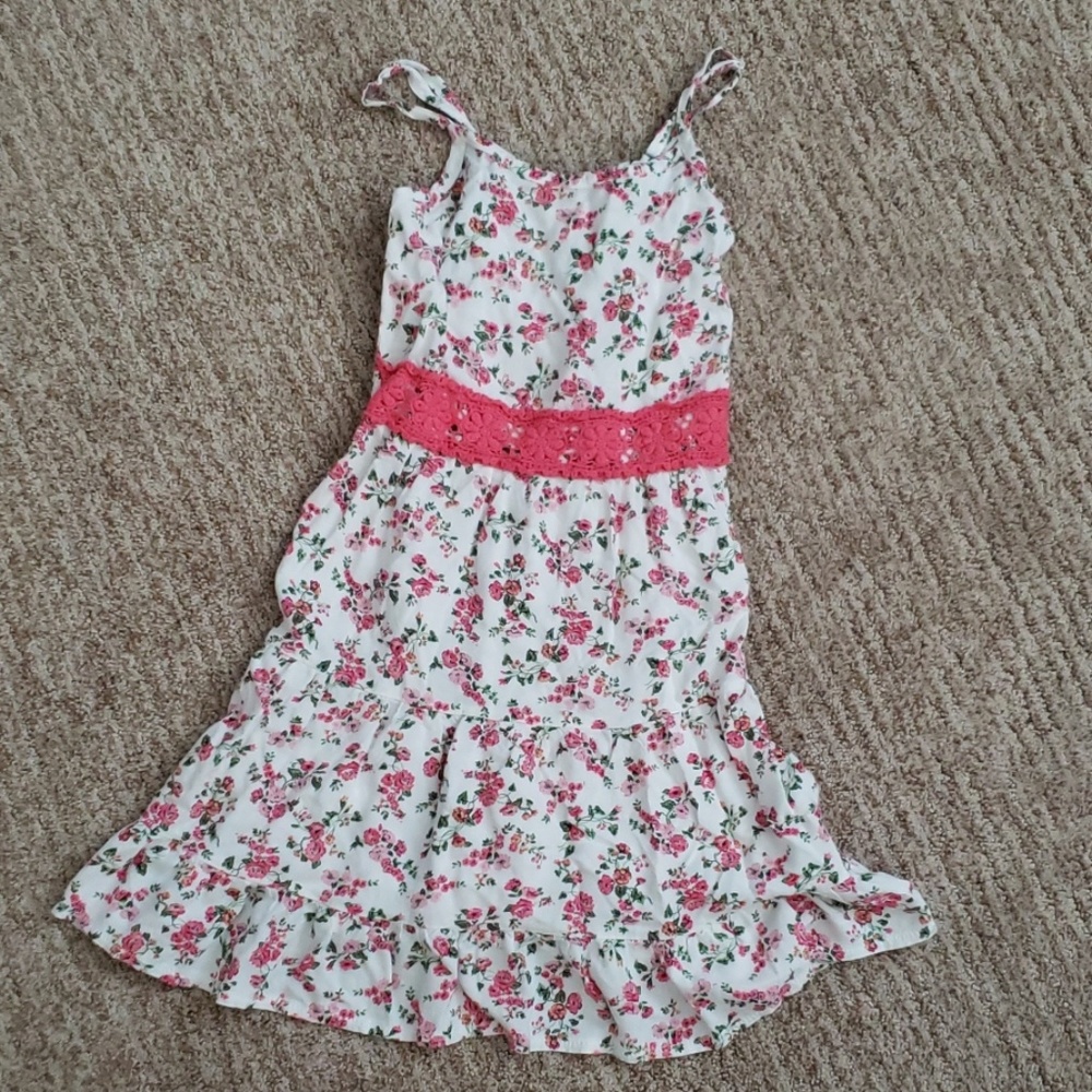 Knitworks Girls Size 8 Spaghetti Strap Dress